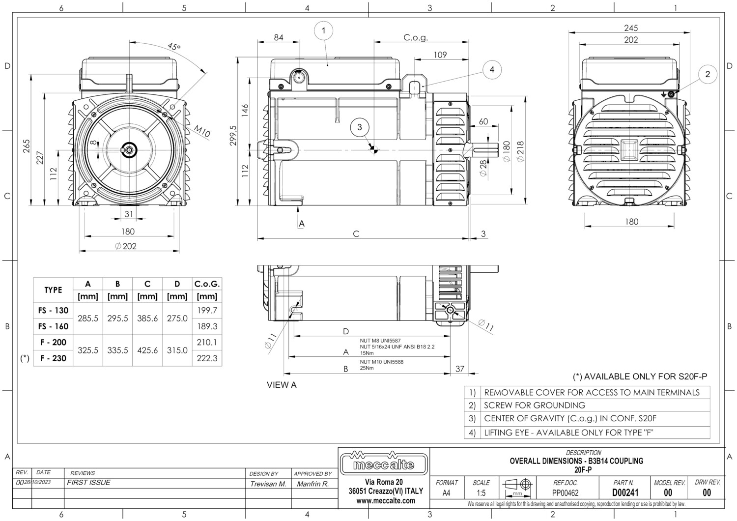 Scheme B3B14 for family ET20F-P